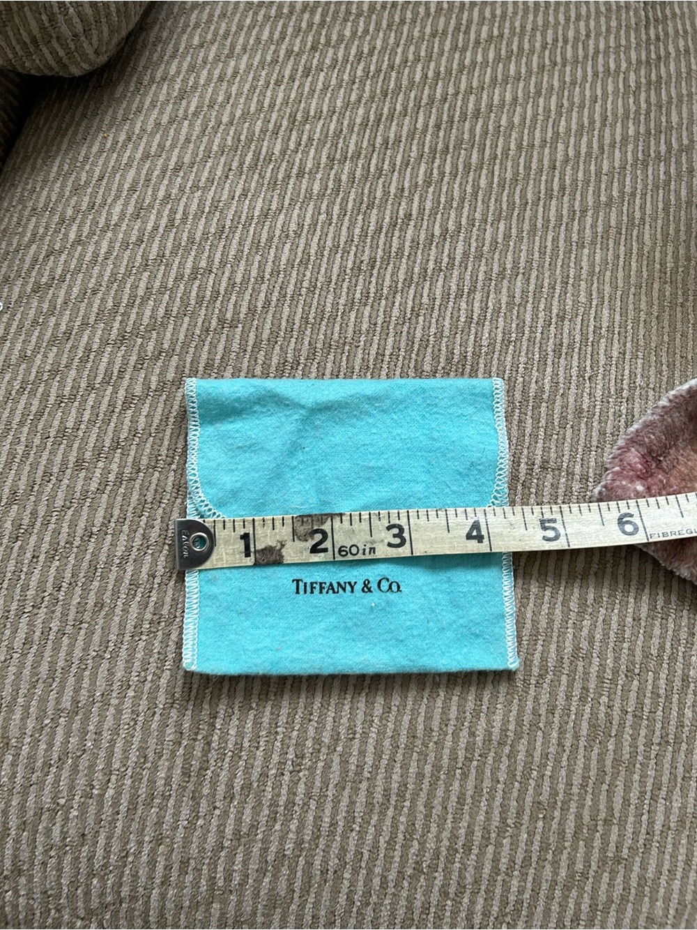 Tiffany and Co mini pouch (EUC) - Picture 8 of 11